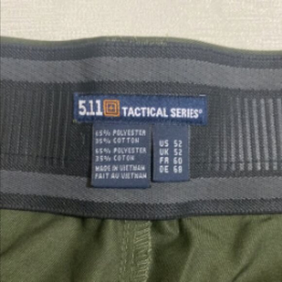 5.11 TACTICAL SERIES Patrol Duty Uniform Class-A Twill Pants (Unhemmed) Size 52 - Picture 10 of 12
